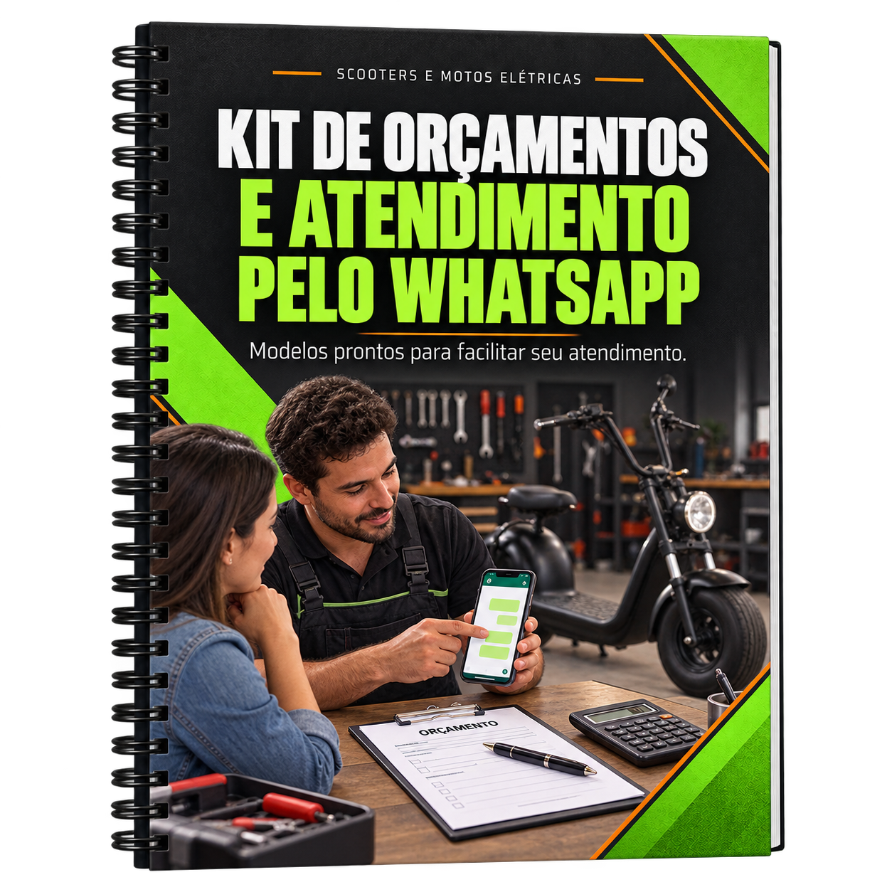 Kit de Orçamentos e Atendimento pelo WhatsApp